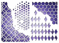 Sizzix Thinlits Mixed Media 4pk #660220 Retail $19.99 designer Tim Holtz