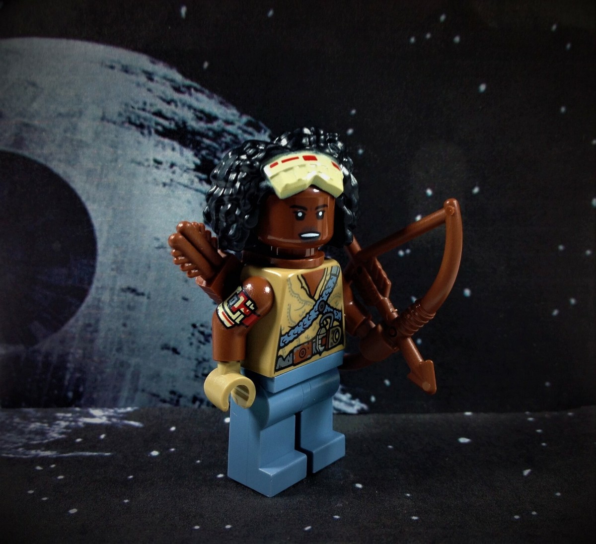 Lego Star Wars Minifigure Jannah sw1088 w/ Bow Episode 9 For Set