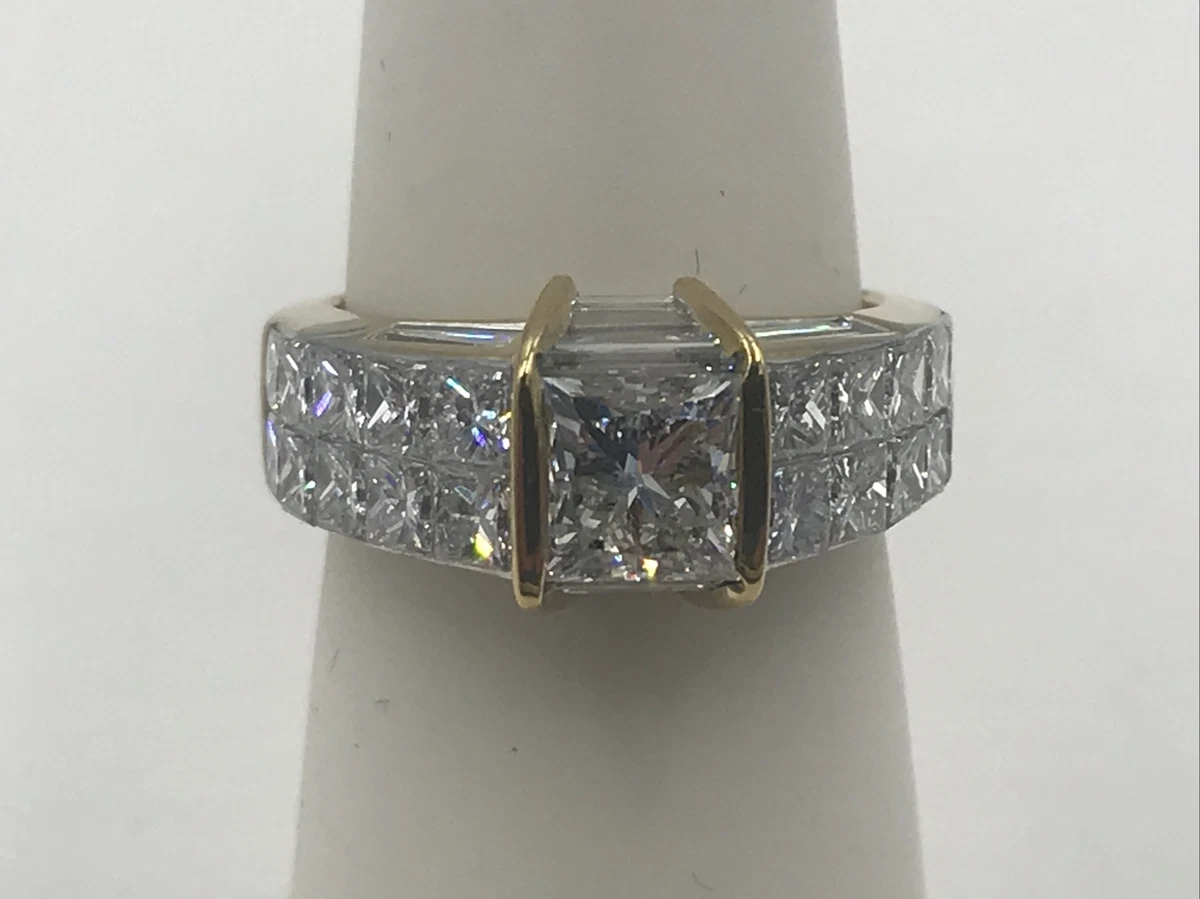 Quadrillion cut diamond rings Clearance
