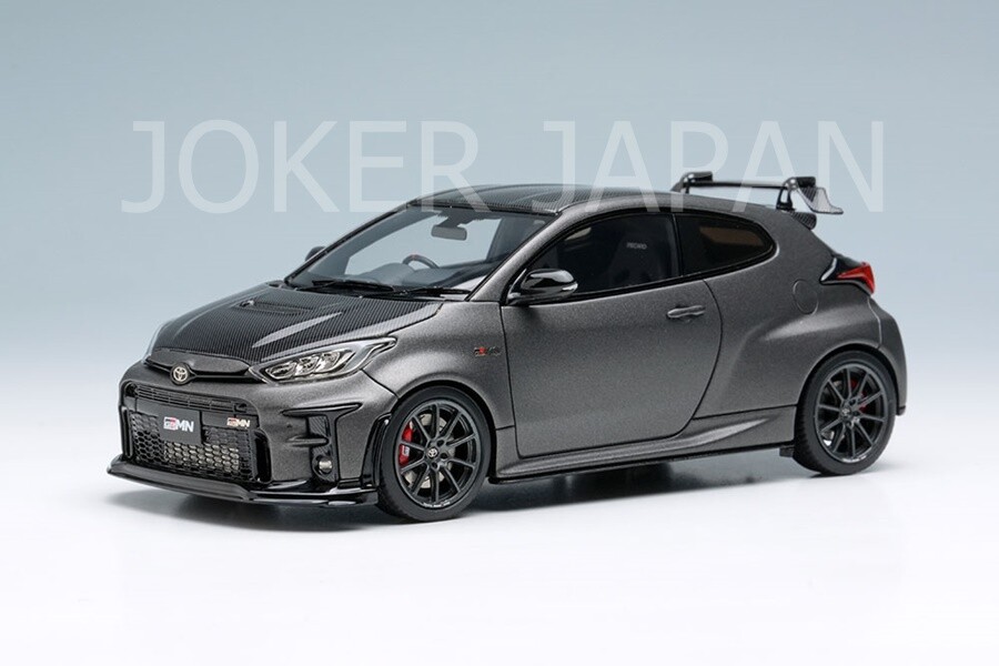 自動車 Make Up 1/43 Toyota GRMN Yaris Make Up EIDOLON 1/43 Toyota GRMN Yaris Circuit Package 2022 Gray