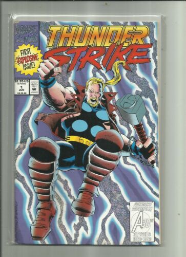 THUNDER STRIKE # 1.  Marvel Comics.  Erweiterte Folie Abdeckung. 1993. - Bild 1 von 1
