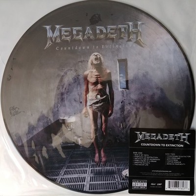 Megadeth - Countdown To Extinction - 2014 Capitol Records - Picture Disc Vinyl
