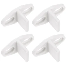 4 Pcs Barn Door Hardware Kit Roller Guide Guides for Bottom Floor
