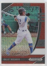 2020 Panini Prizm Draft Picks Red Mojo Prizm Kala'i Rosario #PDP158 0c6