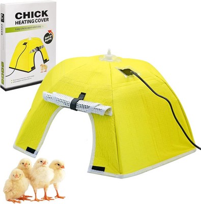 Chicken Brooder Box for Chicks Brooder Plate Chick Heater Warmer for 10 Newborns