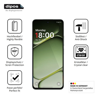 2x 3D Full Cover Schutzfolie für OnePlus Nord CE6 Lite Panzerfolie Anti-Shock
