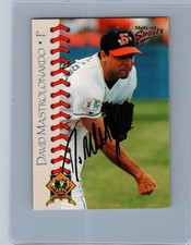 1998 MULTI-AD FREDRICK KEYS AUTO AUTOGRAPHED SIGNED DAVID MASTROLONARDO