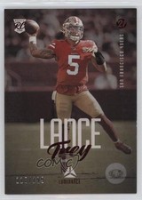 2021 Panini Chronicles Luminance Update Rookies Red 118/199 Trey Lance #204 16xu