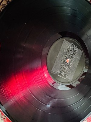 JOY DIVISION Unknown Pleasures FACTORY TRANCO 1st RED GLOW UK TEXTURED *N. MINT*