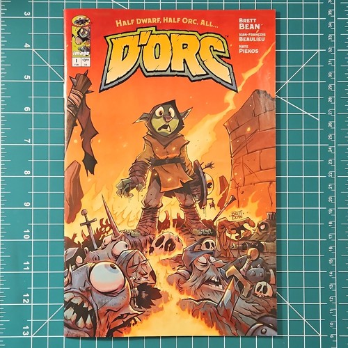 D'ORC (Dorc) #1  1:25 • 1st Print Image Comics • Brett Bean (NM/Mint)