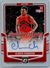 2024-25 Panini Donruss Optic #SS-CHM Ulrich Chomche Signature Series RC Holo
