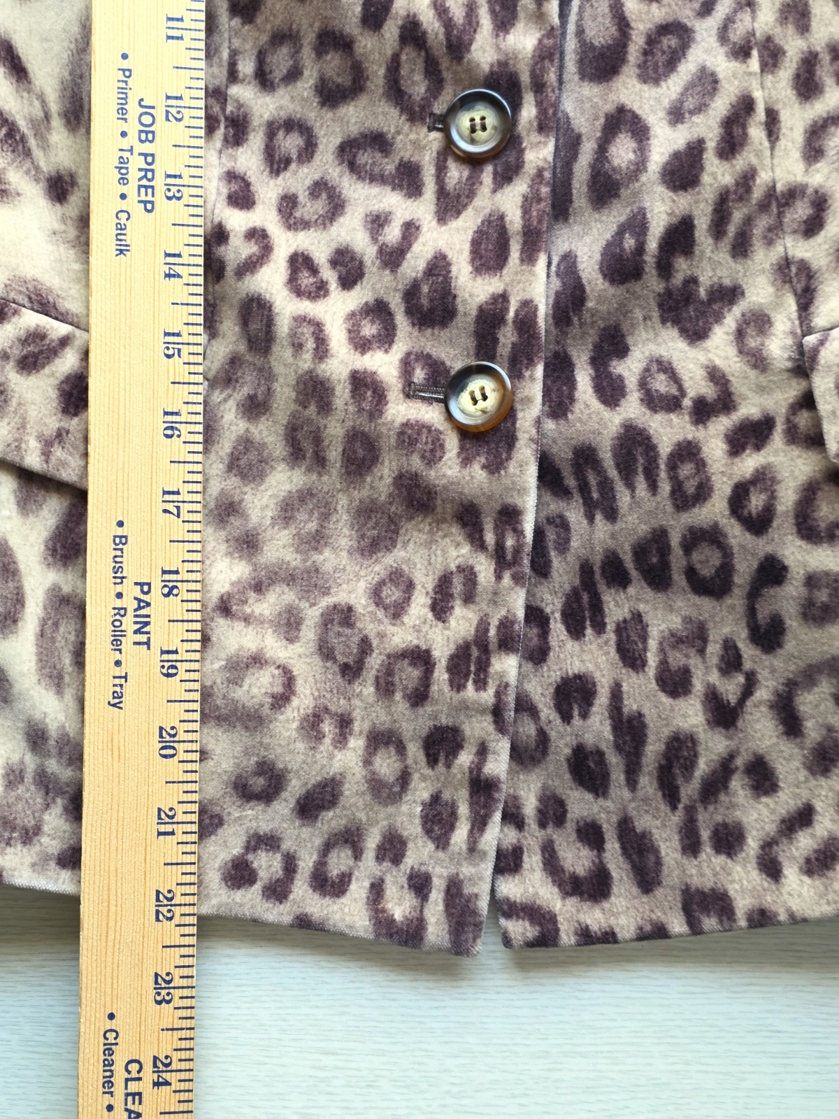 Jacket-Talbots-Leopard Print-Soft Material-Never … - image 9