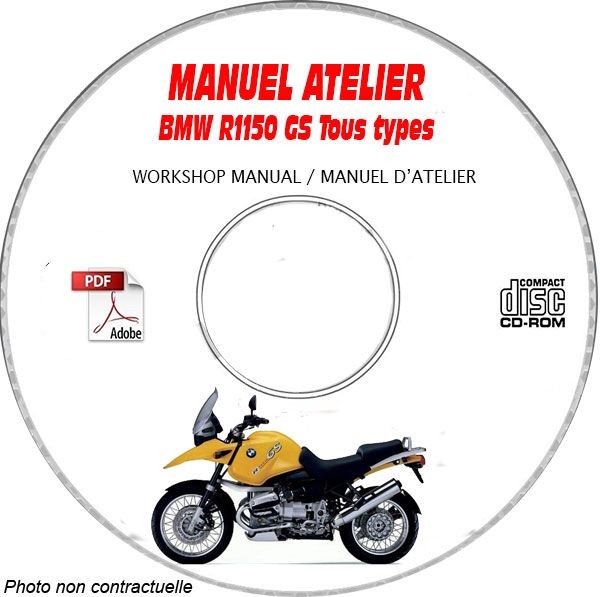Manuel d'atelier R1150 GS CD-ROM l'excellence technique pour l'entretien de votre moto