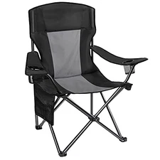 AsterOutdoor Camping Folding Chair Padded Quad Arm Chair