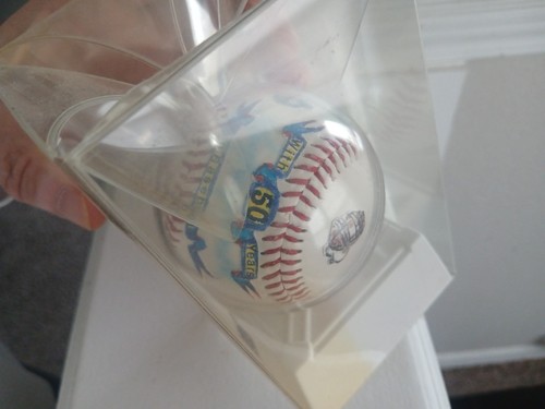 Detroit Tigers Ty Cobb Tribute Ball With Stats - Picture 3 of 5