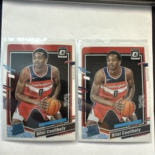2023-24 Panini Donruss Bilal Coulibaly Asia Red Rookie RC #225 Wizards (2)