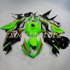 Green Black Fairing Kit w/Tank Cover For Kawasaki Ninja ZX6R 2019-2023 ZX 636