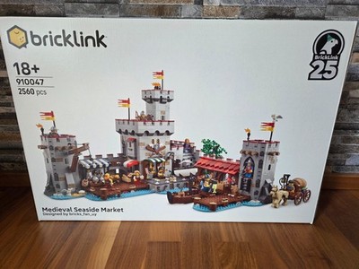 LEGO Medieval Seaside Market 910047 Bricklink Designer Programm OVP EOL