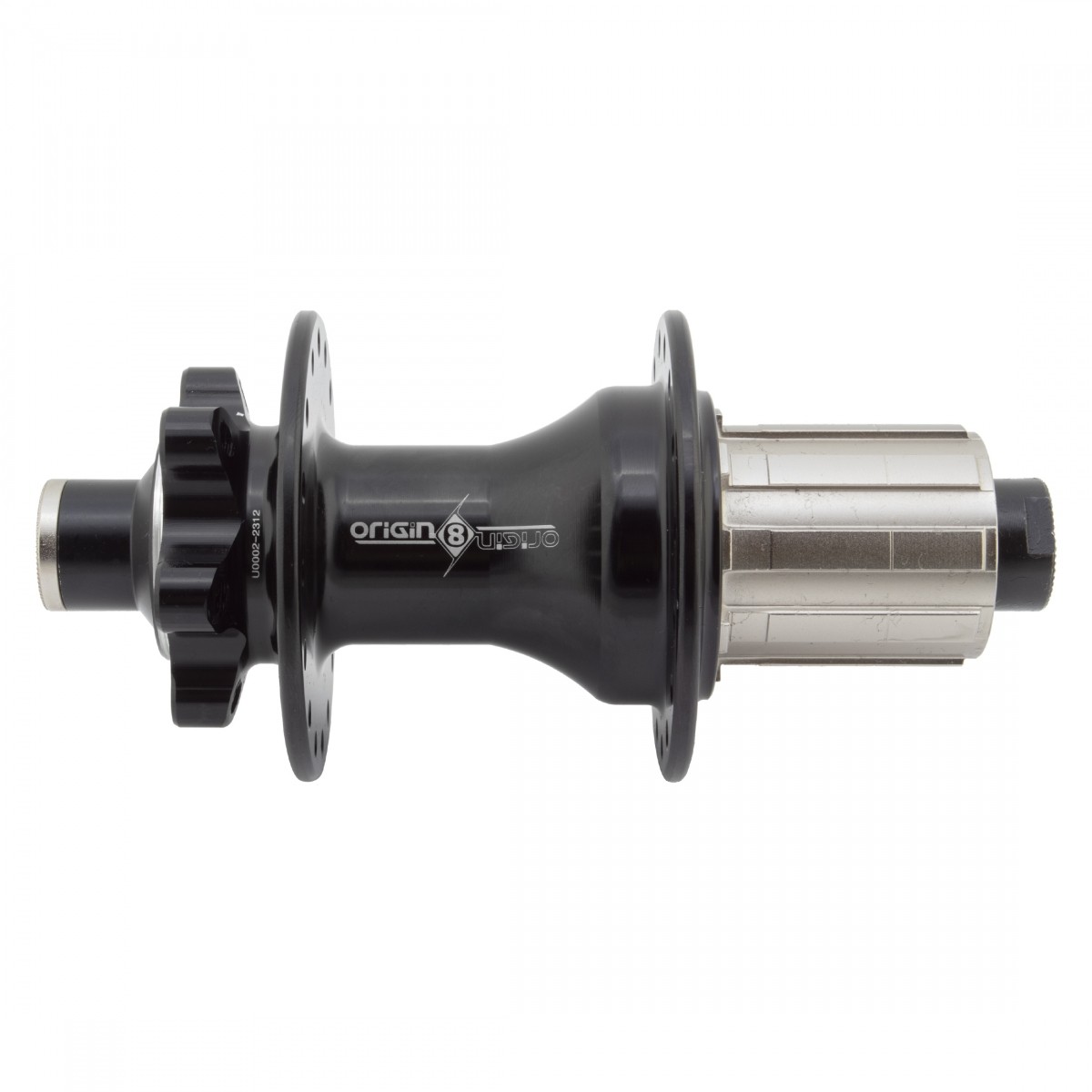 Origin8 MT-3111 Rear Hub QR 135 Center Lock HG J-Bend Blk