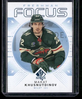 Marat Khusnutdinov 2024-25 SP Authentic #FF-42 Freshman Focus Blue