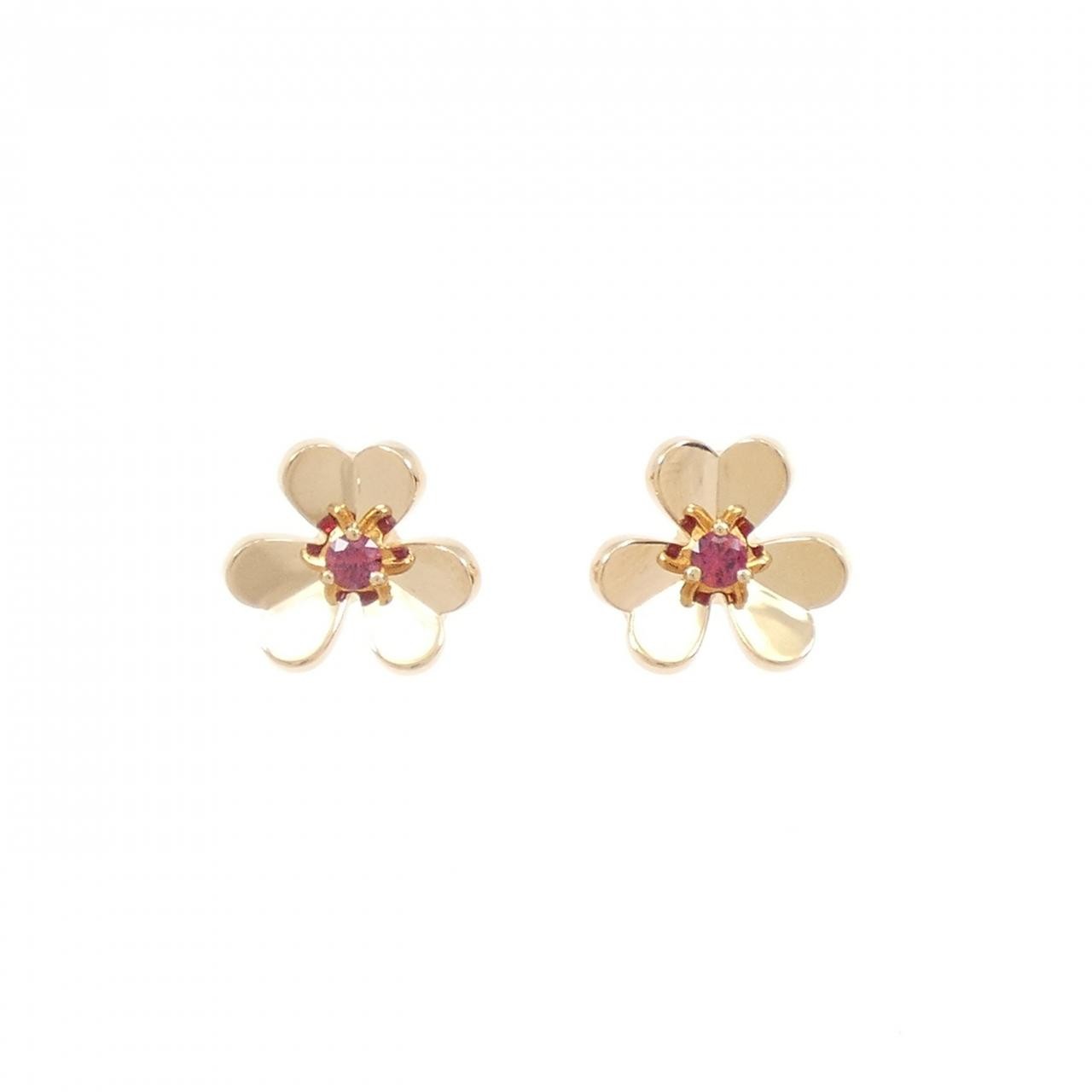 Authentic Van Cleef & Arpels Frivole Mini Pierce #230-000-808-1406