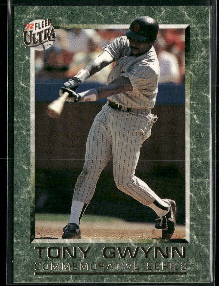 1992 Ultra Tony Gwynn Tony Gwynn Commemorative Series #8 San Diego Padres