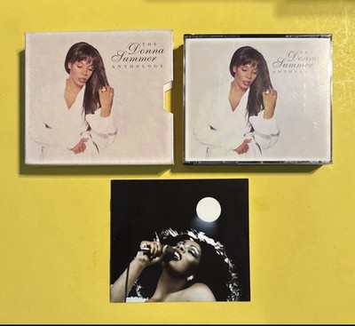 THE DONNA SUMMER ANTHOLOGY (2 CD SET 1993) VG+ W/SLIPCOVER & BOOK - FREE SHIPPNG