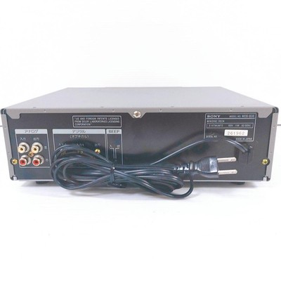 SONY MDS-S38 MD Deck Minidisk Player Recorder Fully Functional