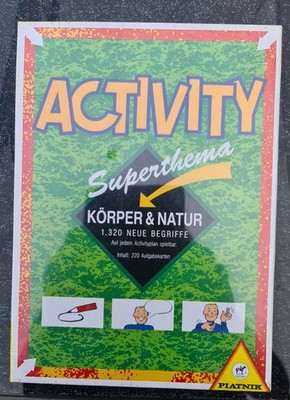 Activity Superthema ''Körper & Natur'' - Originalverpackt aus Sammlungsauflösung