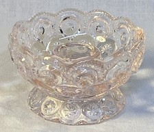 Mosser / Weishar Moon & Stars Miniature Pale Pink Candle Bowl