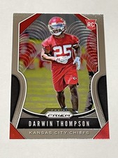2019 Panini Prizm Football #400 - Darwin Thompson RC - Kansas City Chiefs