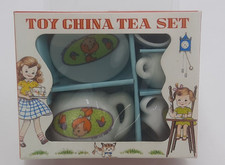 The Flintstones Pebbles Toy China Mini Tea Set from Kings Island Vintage 1991