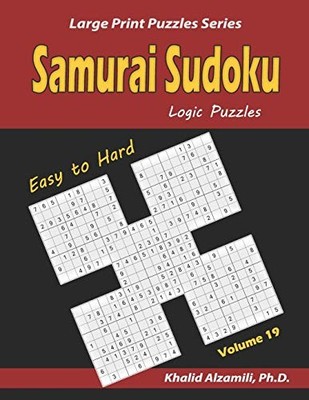 Samurai Sudoku Logic Puzzles : 500 Easy to Hard Sudoku Puzzles Overlapping ...