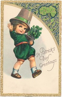 Winsch St. Patrick's Day Marching Boy w/ Pot of Shamrocks Jason Freixas?