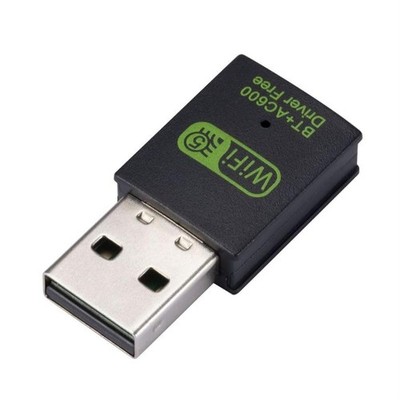 Antenna WiFi Receiver 5G Dongle Dual Band Wireless 600Mbps USB 2.0 Network... 