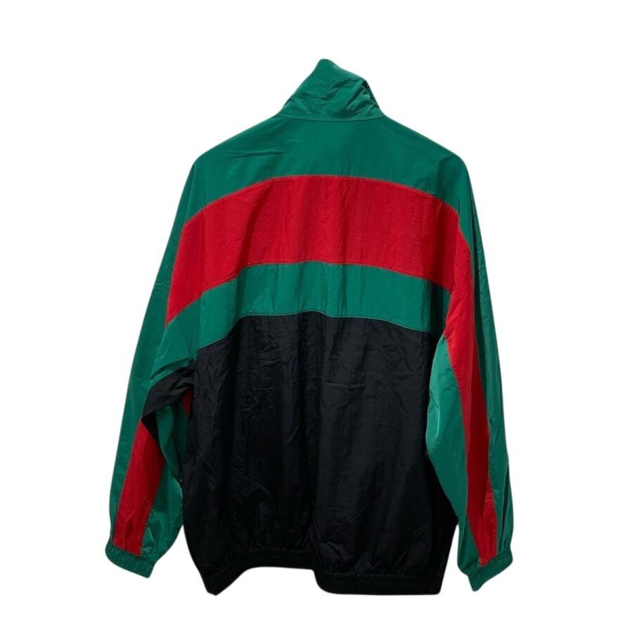 GUCCI 573308 Nylon Jacket Green M Mens Zip Front Casual Outerwear Apparel image 6