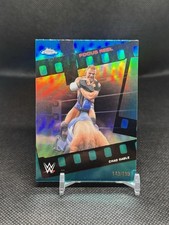 Topps 2025 Topps Chrome WWE Chad Gable #120 Aqua Shimmer Refractor /199