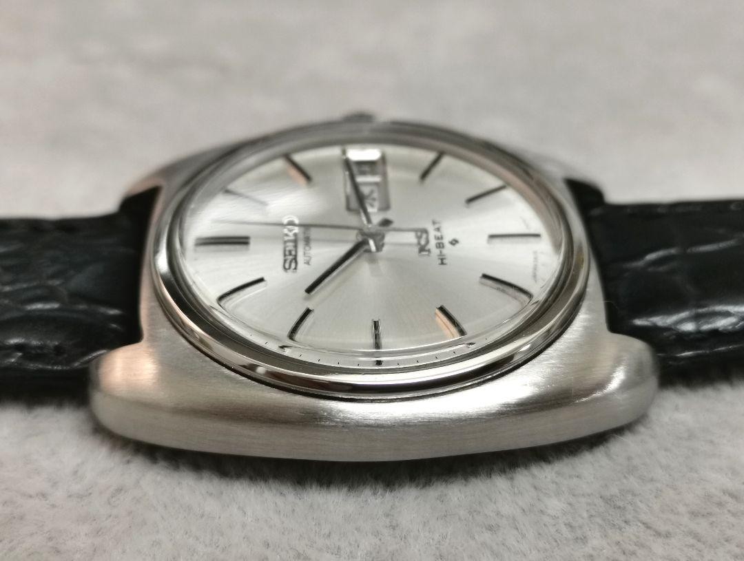 OH済 SEIKO KS KingSeiko AT 25石　5626-7070 Seiko King Seiko 5626-7070 Vintage Hi-Beat Silver St.Steel