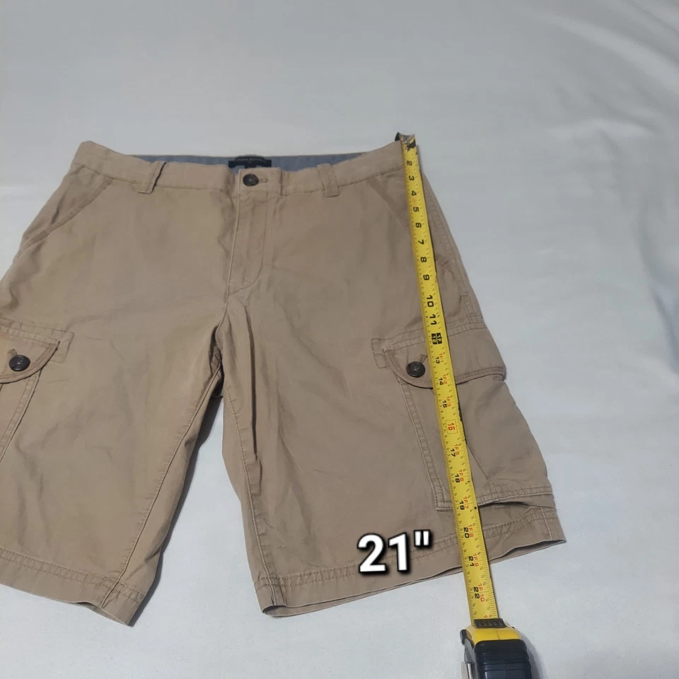 Pantalón Corto Banana Republic Hombre Hot Cargo Bellota 100% Algodón Talla 34 Foto 4 de 4