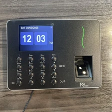 NGTeco W1 Time Clock Punch in & Out for Employees Small Business