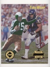 1995 Collector's Edge Time Warp Giant Steve Van Buren Chris Zorich #8 HOF 0q3