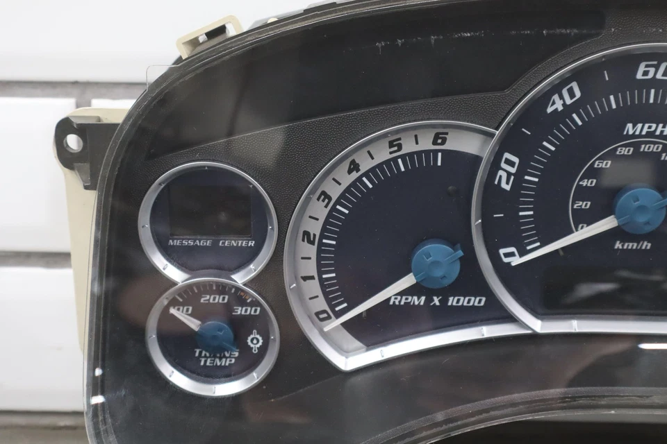 99-02 Chevy GMC Velocímetro Cluster Escalade Face 211K 15073350 Trans Temp Foto 3 de 4