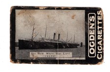 Ogdens Sydney Australia card c1900 White Star Liner “Celtic"