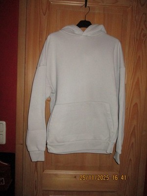 FSBN Hoodie Kaputzenshirt Pullover Pulli beige oversize Gr.: XS 34 36 cool warm!
