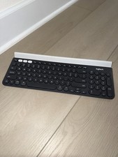 Logitech Wireless Full Size Keyboard w/ Numeric Keypad Black/Silver