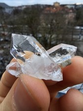 Bergkristall Quarz Stufe Oberaar Grimsel Schweiz 11 Gramm