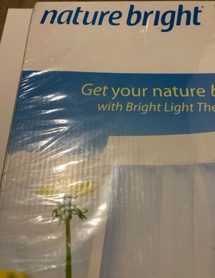 NatureBright SunTouch Plus Light and Ion Therapy Lamp - White for