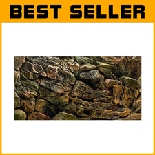 Realistic Rock Wall PVC Aquarium Background - Custom Sizes Available