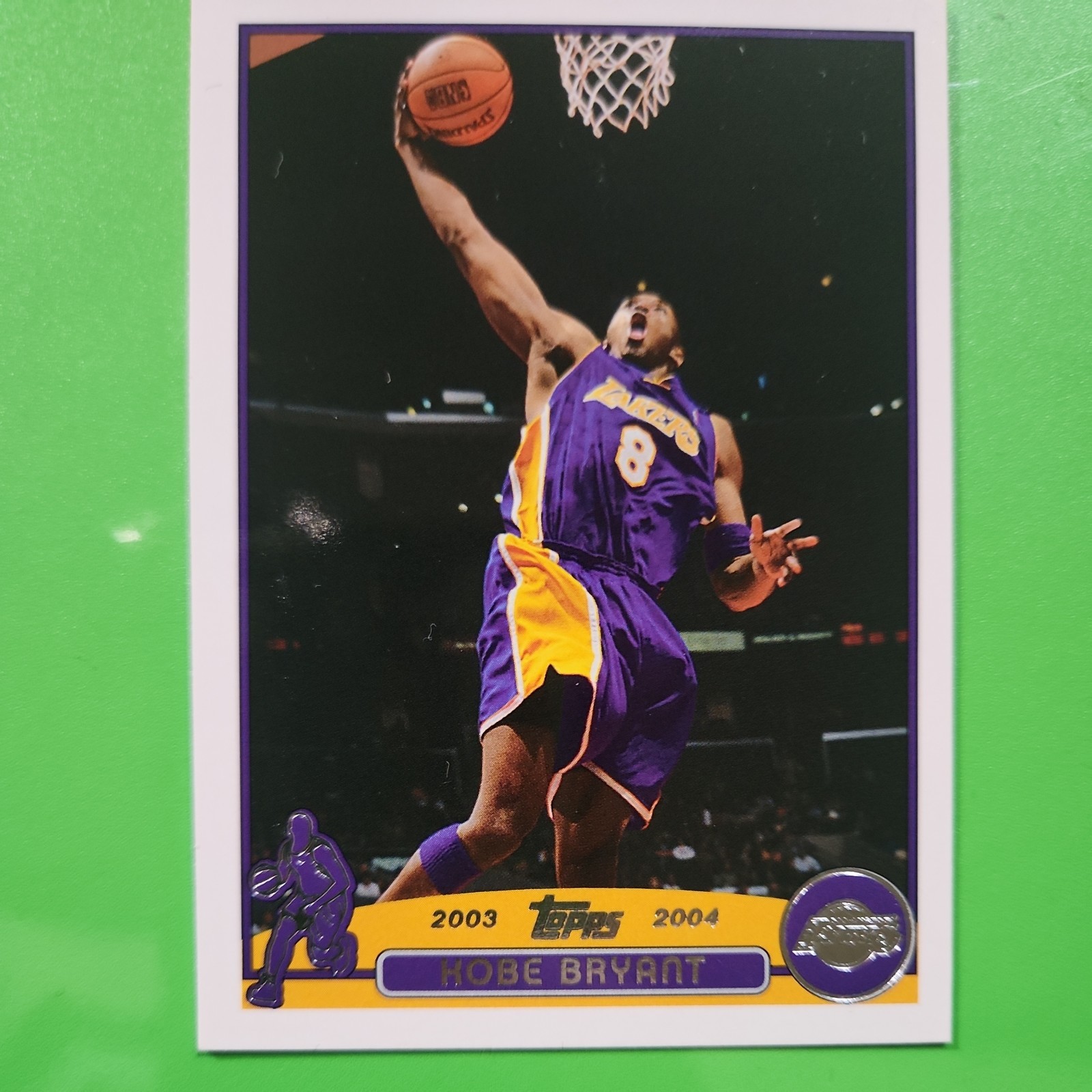 2003 Topps Chrome Kobe Bryant #36 Los Angeles Lakers HOF