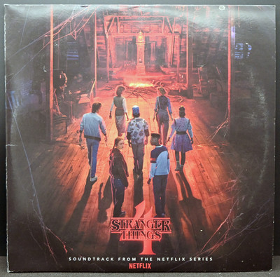 Stranger Things 4 Soundtrack 2LP Vinyl VG+/VG Ultrasonically Cleaned Tested LP